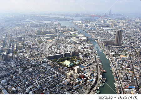 大阪市大正区を空撮 大阪市大正区を空撮 26357470