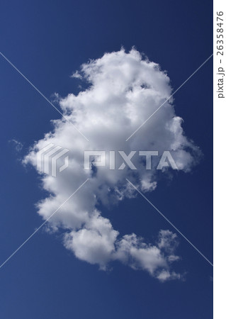 White cloud on blue sky 26358476