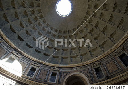 Italy, Rome, Dome of Pantheon 26358637