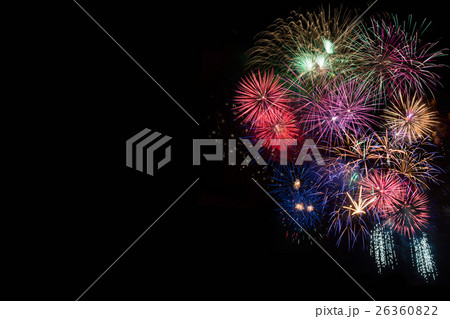 Celebration sparkling fireworks, copy space Celebration sparkling fireworks, copy space 26360822