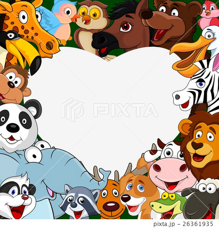 Animal with heart shape 26361935