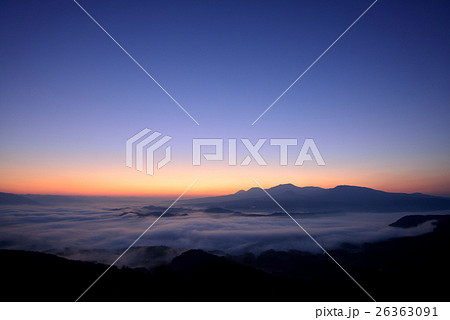 加久藤盆地の雲海 加久藤盆地の雲海 26363091