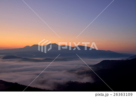 加久藤盆地の雲海 加久藤盆地の雲海 26363109
