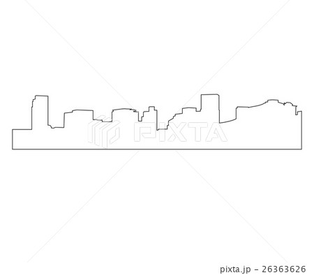 Cities Path on the white background 26363626
