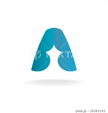 Letter A logo template 26365145
