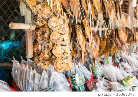 Dried fish at the Market 26365373