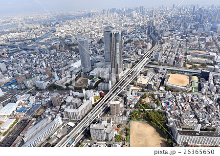 大阪市港区を空撮 大阪市港区を空撮 26365650