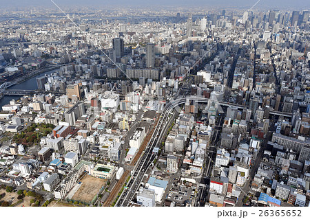 大阪市浪速区を空撮 26365652