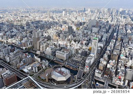 大阪市西区を空撮 26365654