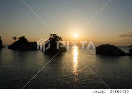 堂ヶ島の夕陽 堂ヶ島の夕陽 26366430