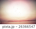 houses on piles on water at the time sunset 26366547