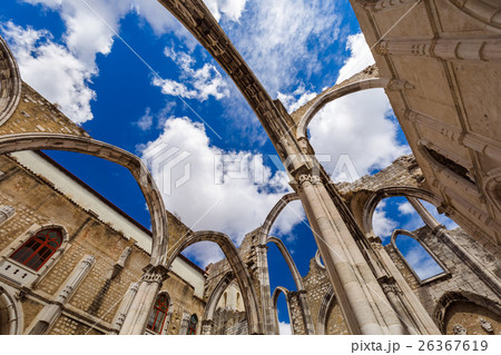 Destroyed Carmo Church - Lisbon Portugal 26367619