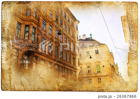 views of Vienna in vintage style views of Vienna in vintage style 26367866