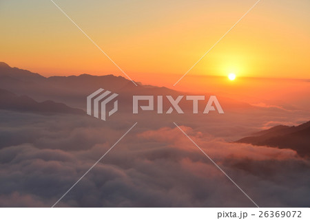 高千穂の雲海 26369072