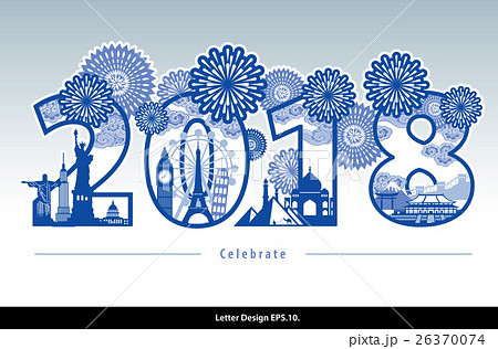 Vector of Oriental Style Number 2018. 26370074