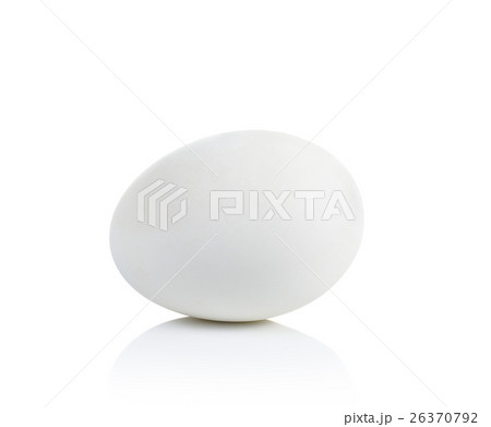 preserved  duck egg on white background 26370792