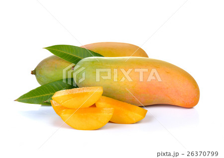 mango fruit isolated on white background 26370799