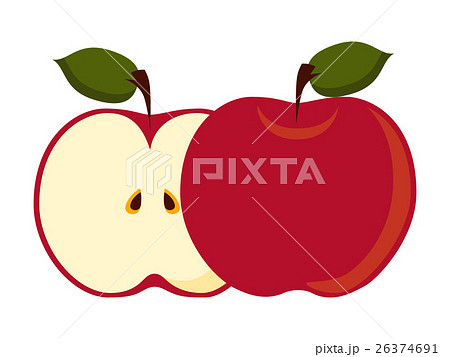 りんごスライドのイラスト素材 26374691 Pixta