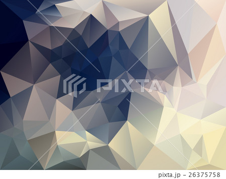 vector polygon background pattern blue gray colorのイラスト素材 [26375758] - PIXTA