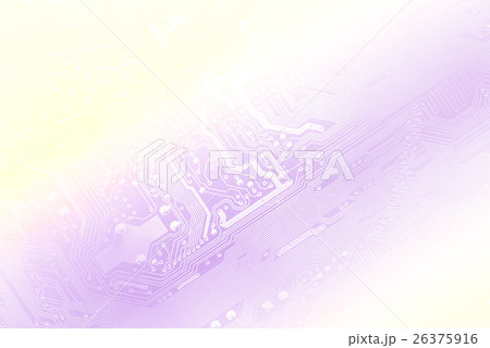 Close up of a printed blue computer circuit board 26375916