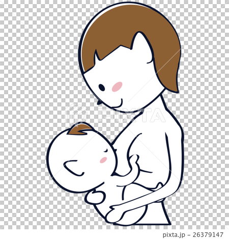 かわいいショートカットママ 授乳 かわいいショートカットママ 授乳 26379147