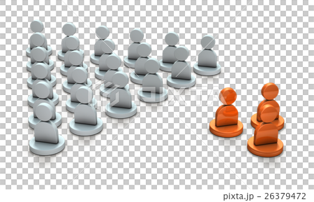 Abstract 3DCG illustration showing conflict 26379472