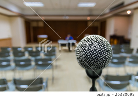 Meeting Blurred background at bright conference hall Meeting Blurred background at bright conference hall 26380095