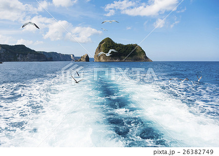 積丹でクルージング イメージカット(+カモメ) 積丹でクルージング イメージカット(+カモメ) 26382749