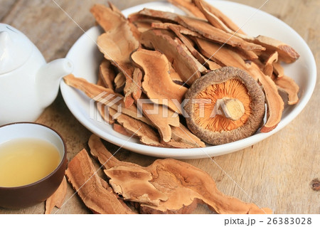 Ganoderma lucidum hot tea Ganoderma lucidum hot tea 26383028