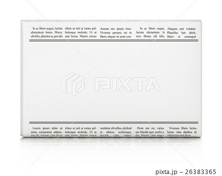 News concept: newspaper with International News 26383365