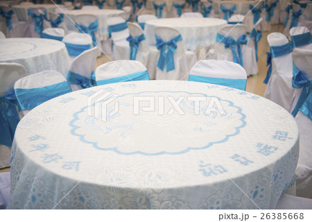 set of tables and chair with blue bow set of tables and chair with blue bow 26385668