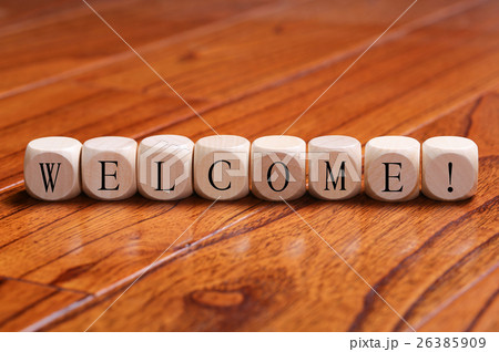 WELCOME Word Concept 26385909