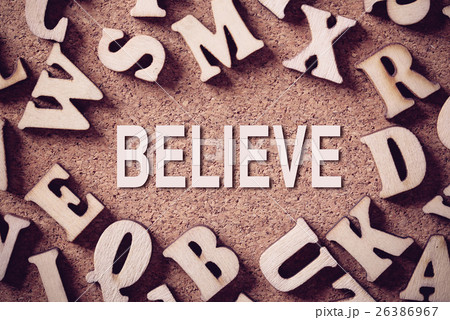 Believe Concept Word Believe Concept Word 26386967