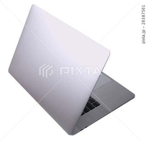 ノートPC（シルバー） 26387561