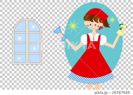 Woman cleaning Woman cleaning 26387688