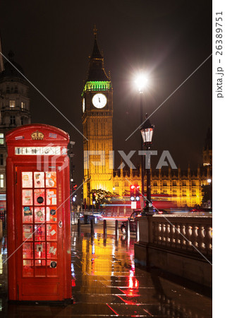 Big Ben and Houses of Parliament red phone booth Big Ben and Houses of Parliament red phone booth 26389751
