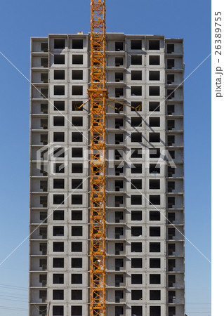 New construction building tenement apartment house New construction building tenement apartment house 26389755