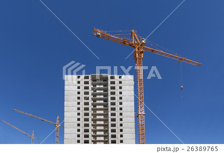 New construction building tenement apartment house 26389765