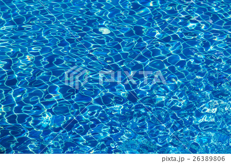 Water surface turquoise swimming pool background Water surface turquoise swimming pool background 26389806