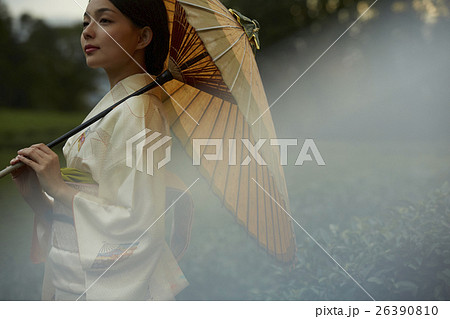 着物の女性　ポートレート 26390810