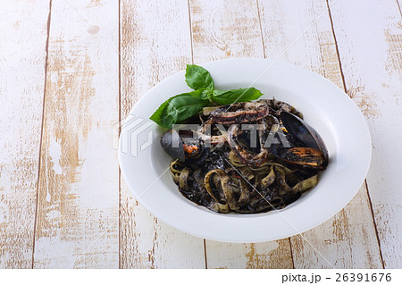 イカスミパスタ 26391676