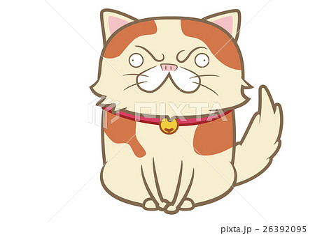 個性的なネコのイラスト素材