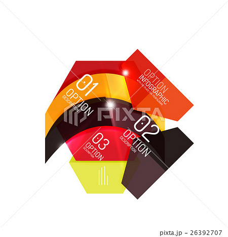 Abstract background, geometric infographic option Abstract background, geometric infographic option 26392707