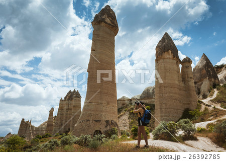 Photographer in Love valley Goreme Cappadocia Photographer in Love valley Goreme Cappadocia 26392785