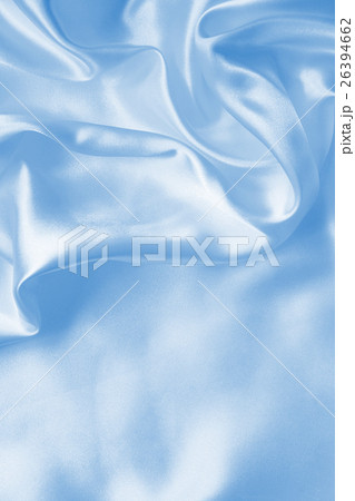Smooth elegant blue silk or satin as background Smooth elegant blue silk or satin as background 26394662