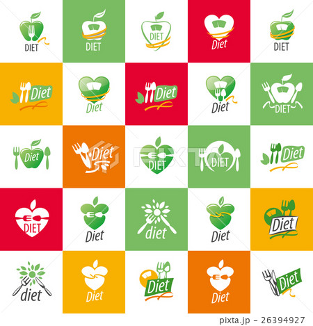 vector logo for diet 26394927