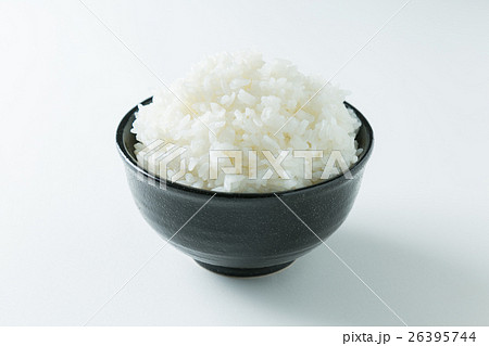 大盛りご飯 白バック 大盛りご飯 白バック 26395744