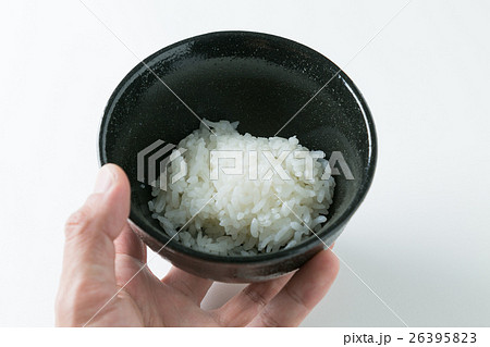 ご飯　白バック 26395823