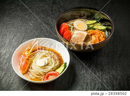 韓国冷麺 Korean cold noodle 韓国冷麺 Korean cold noodle 26398502