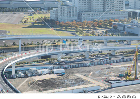 首都高　高速道路　有明　東京　関東地方 26399835